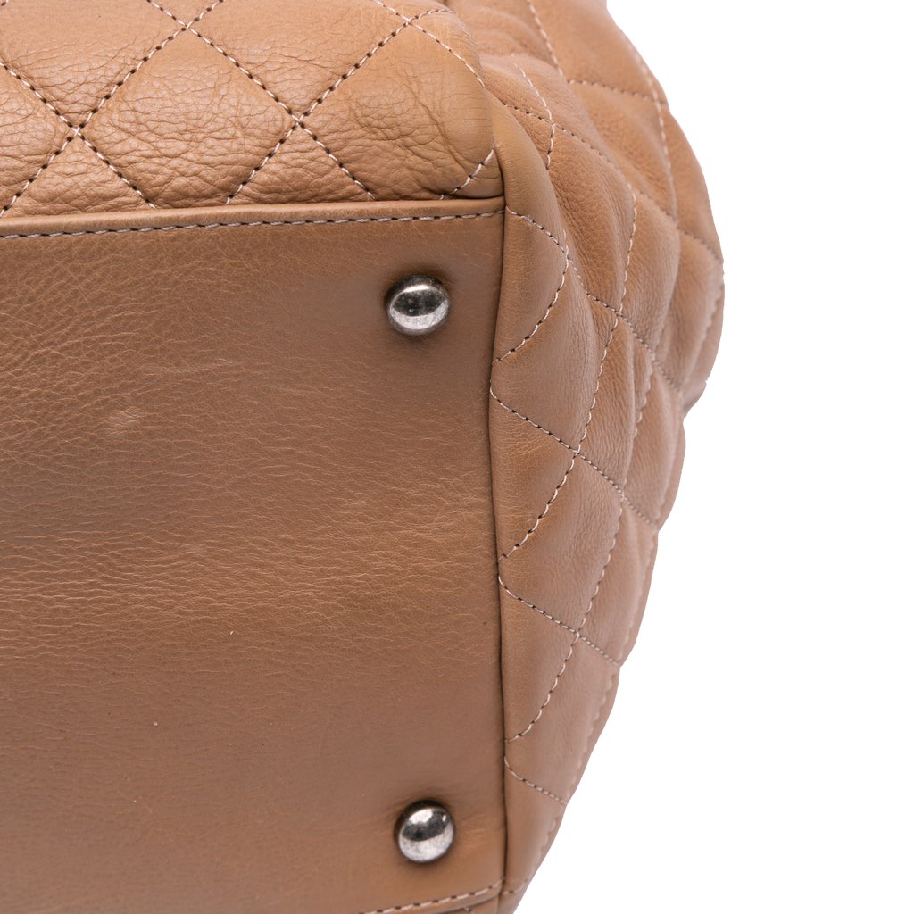 Chanel Large Quilted Calfskin Istanbul Accordion Flap - Image 10