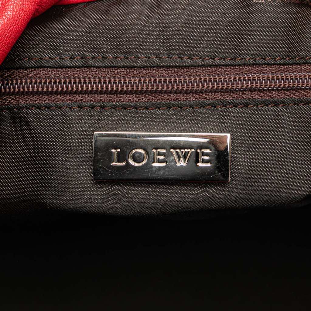 Loewe Calfskin Anagram Handbag - 5