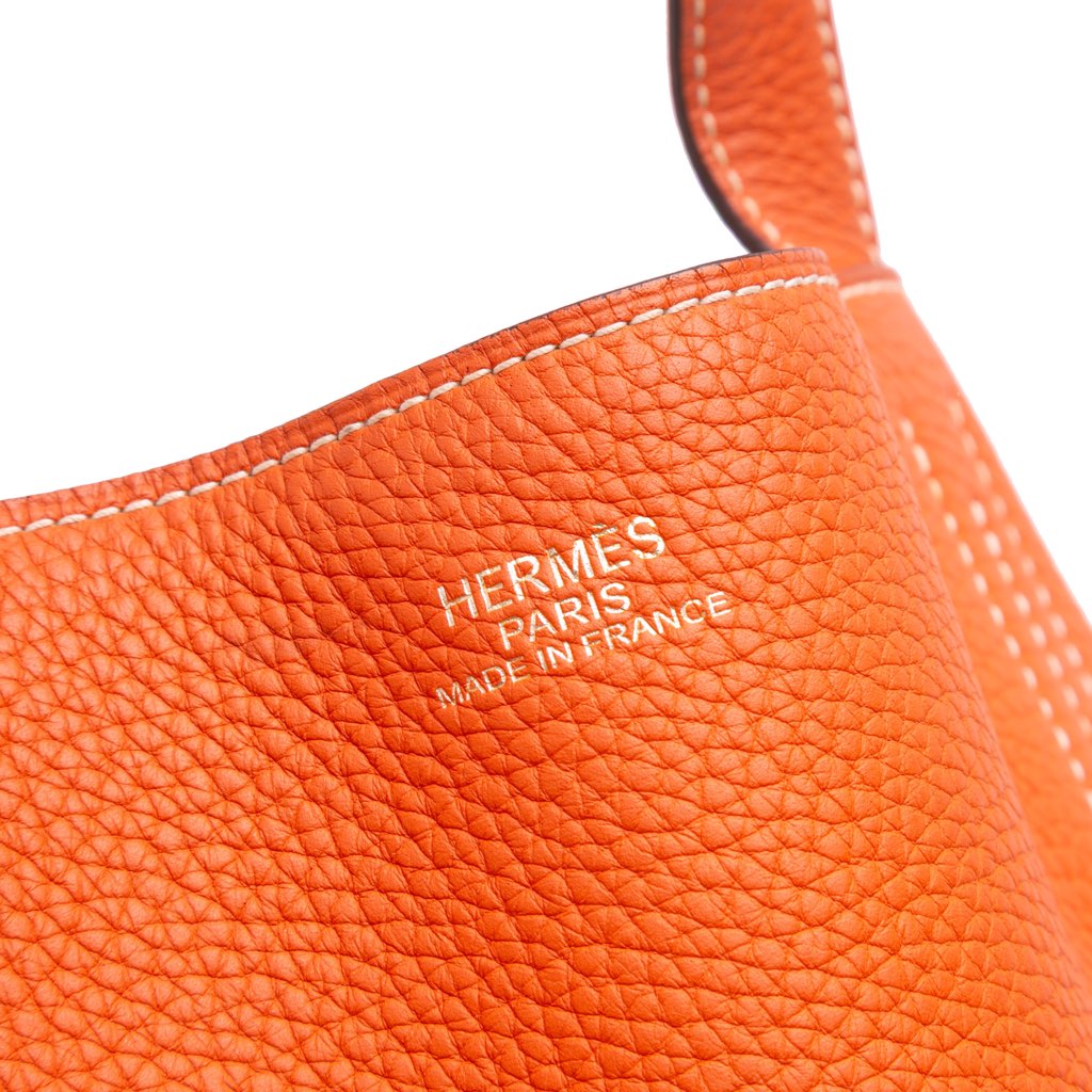 Hermès Clemence Double Sens 36 - Side view