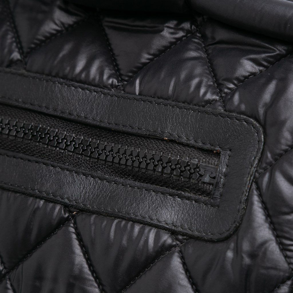 Chanel Quilted Nylon Coco Cocoon Bowler Bag - Image 13