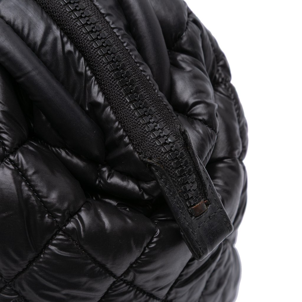 Chanel Quilted Nylon Coco Cocoon Bowler Bag - Image 12