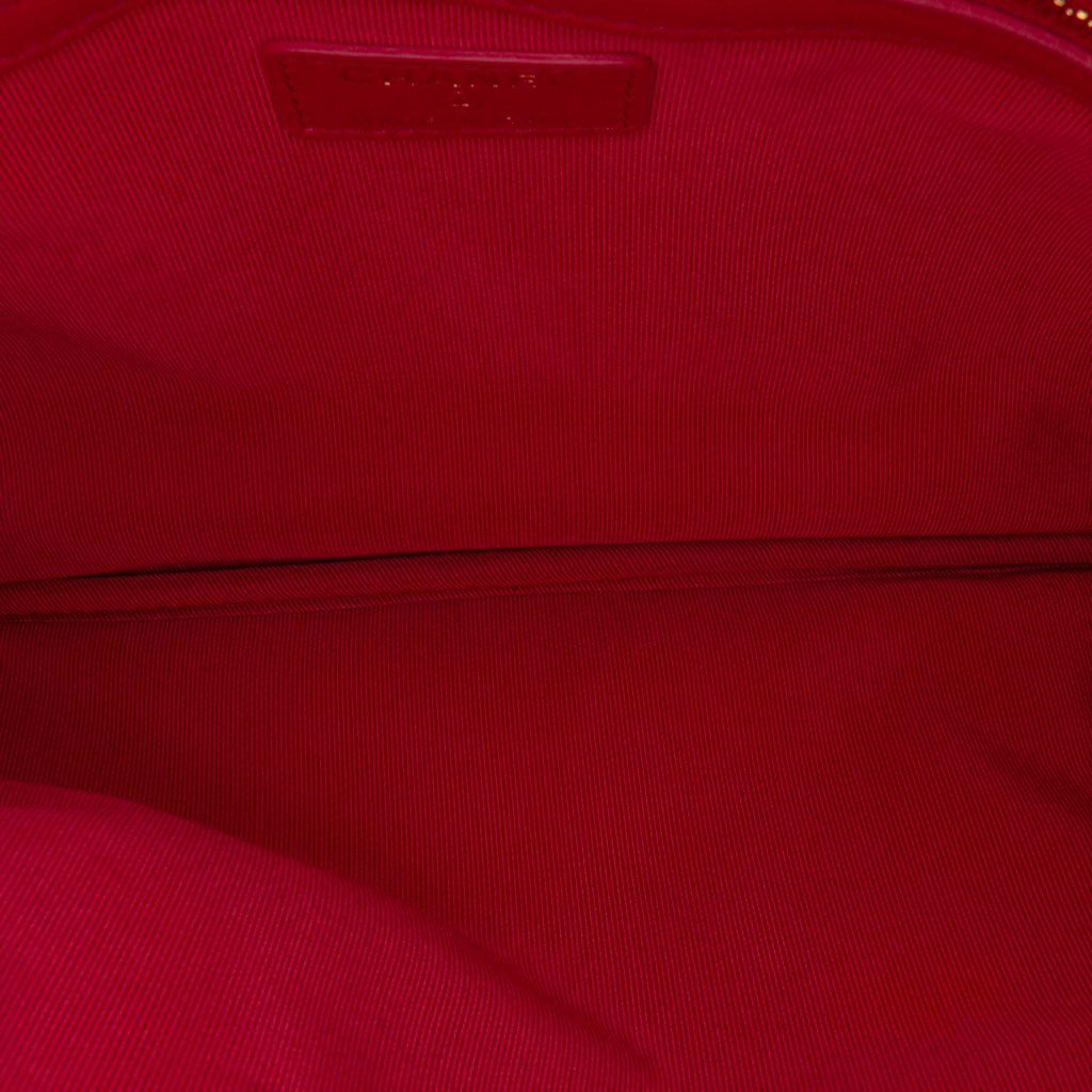 Chanel Medium Shiny Aged Calfskin O Case Clutch - 4