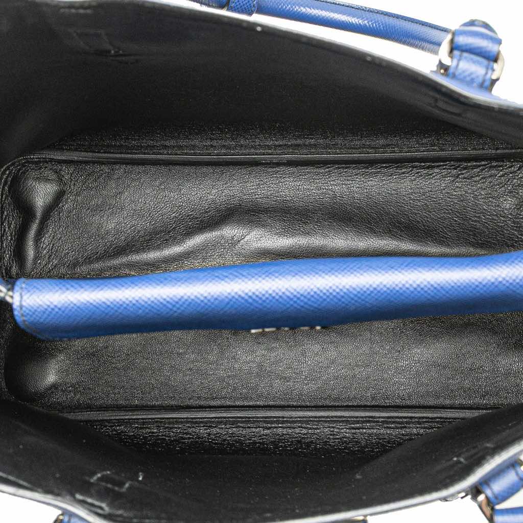 Prada Medium Saffiano Cuir Double Satchel - 4