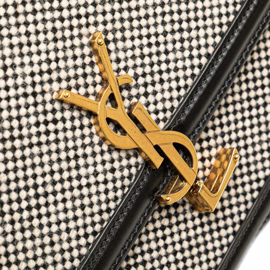 Saint Laurent Medium Tweed Solferino Crossbody - Detail 2