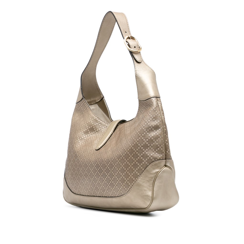 Gucci Diamante Leather Jackie O Bouvier Shoulder Bag - 2