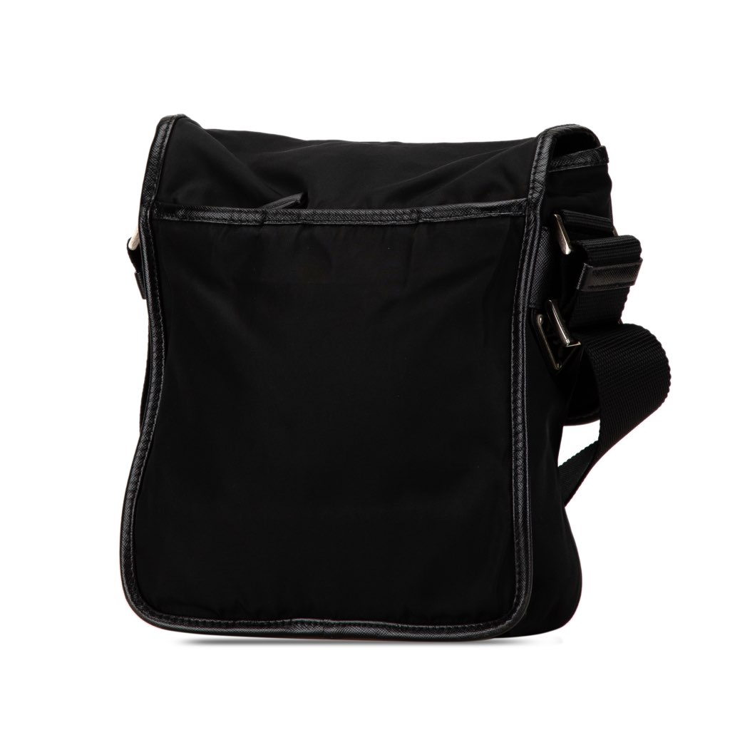 Prada Tessuto Buckle Messenger Bag - 2