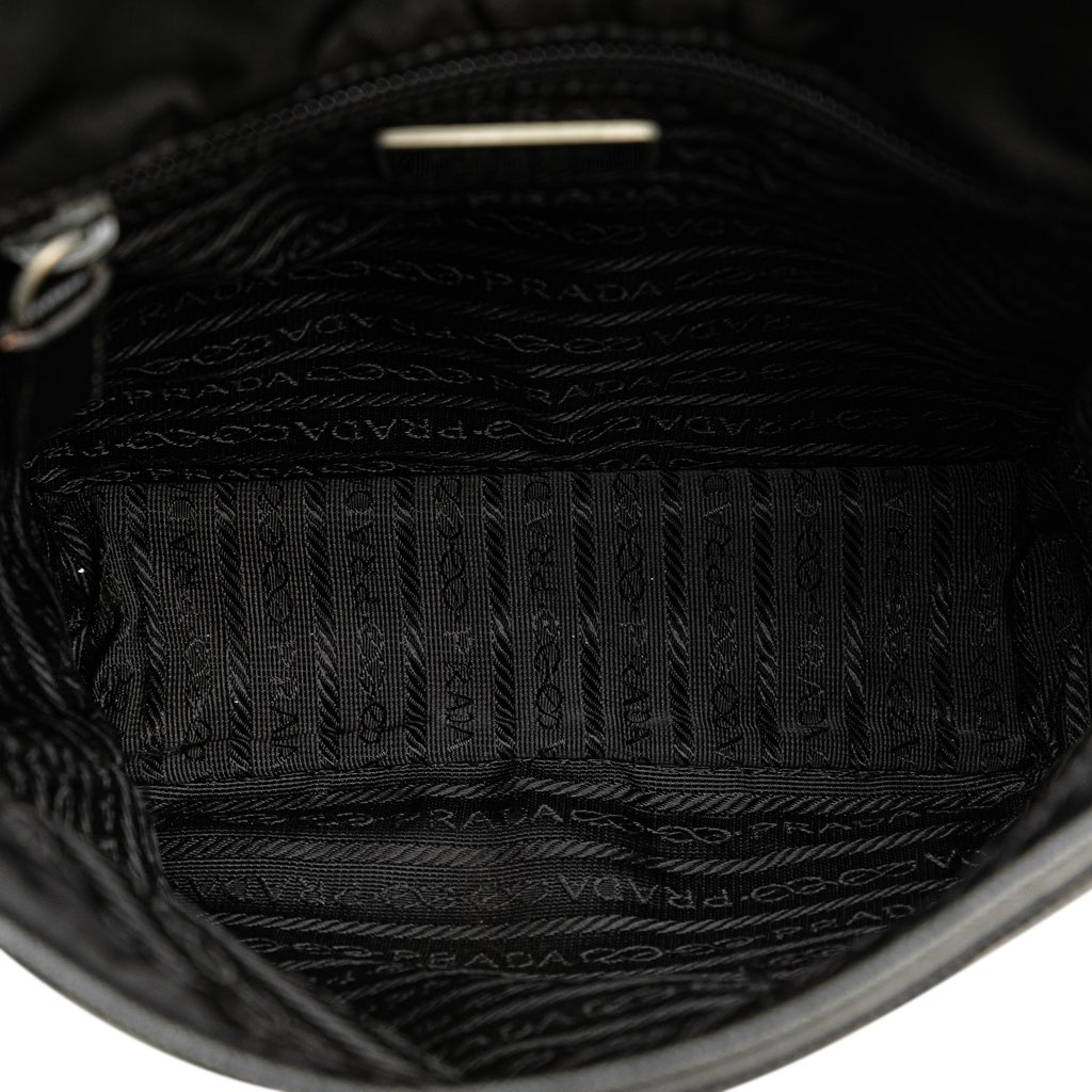 Prada Tessuto Buckle Messenger Bag - 4