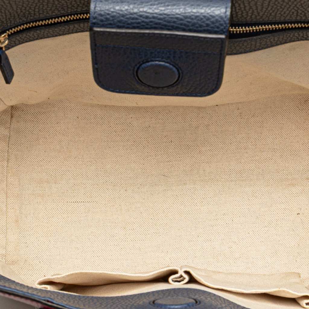 Gucci Medium Leather Swing Tote - 4