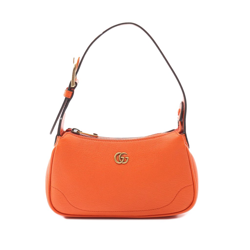 Gucci Mini Leather Aphrodite Shoulder Bag
