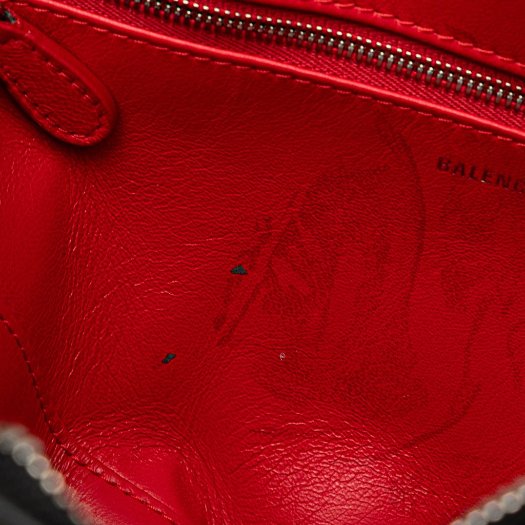 Balenciaga S Leather Triangle Duffle Bag - Image 10