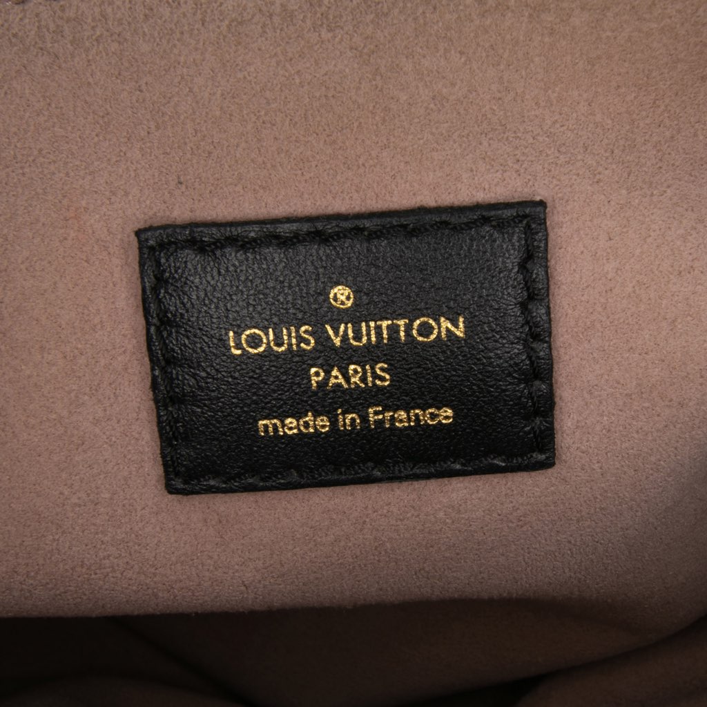 Louis Vuitton Monogram Embossed Puffy Lambskin Coussin PM - Side view