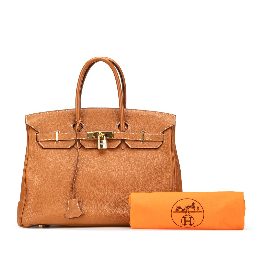 Hermès Togo Birkin Retourne 35 - Image 17