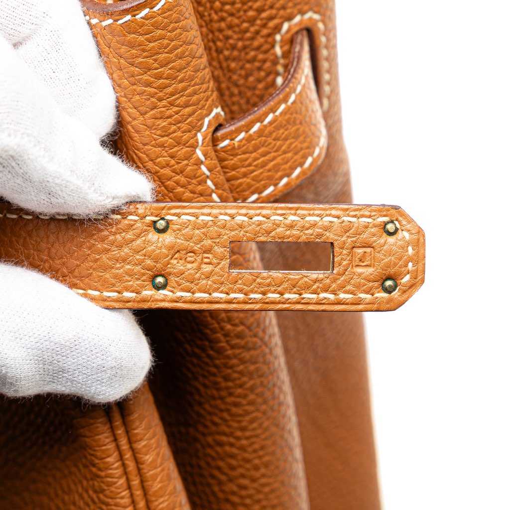 Hermès Togo Birkin Retourne 35 - Detail 1