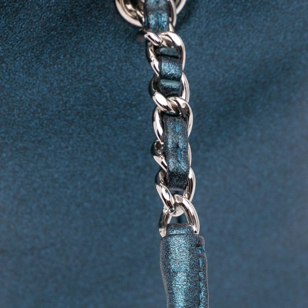 Chanel CC Metallic Calfskin Vanity Case - Image 11