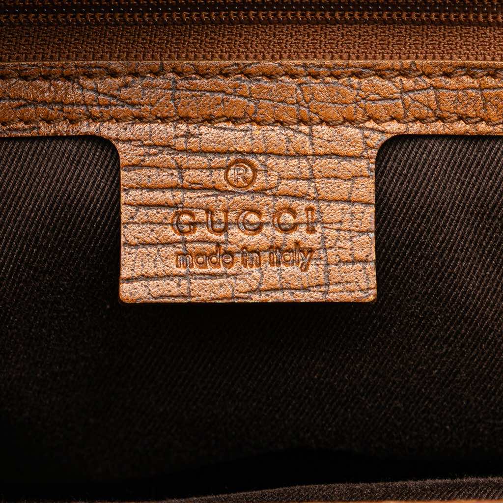 Gucci GG Canvas Bamboo Shoulder Bag - 5