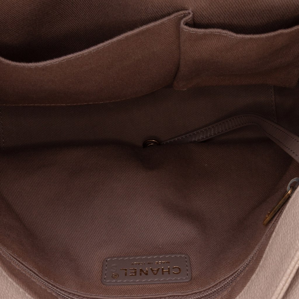 Chanel Medium Quilted Caviar Coco Pleats Messenger Flap - 4