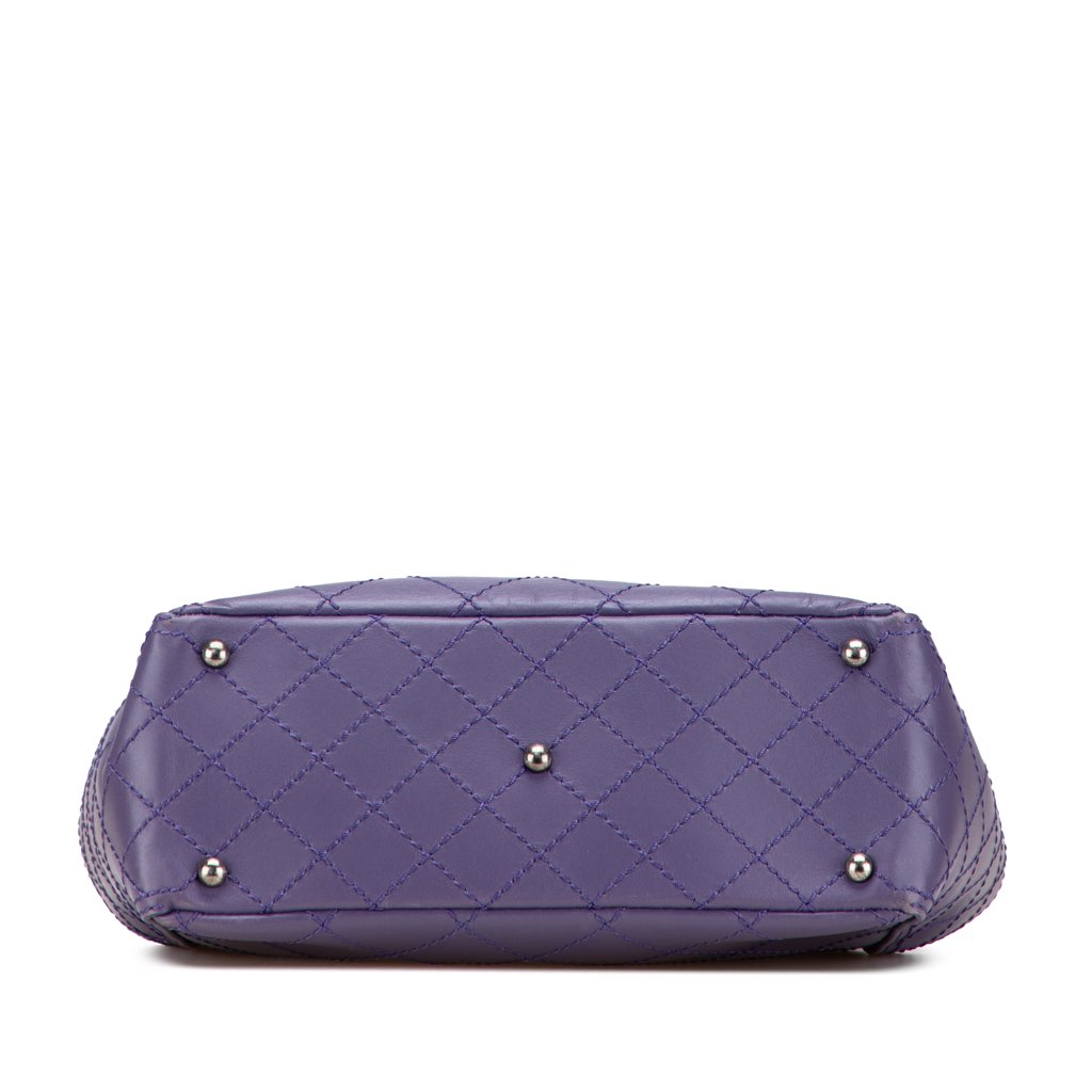 Chanel Small CC Quilted Calfskin Pocket Tote - Image 6