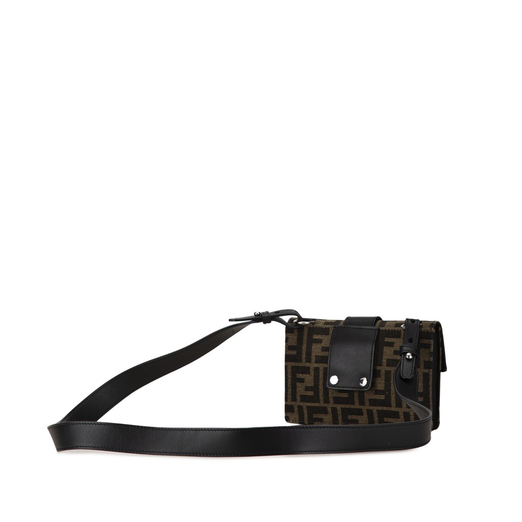 Fendi Zucca Canvas Convertible Belt Bag - 2