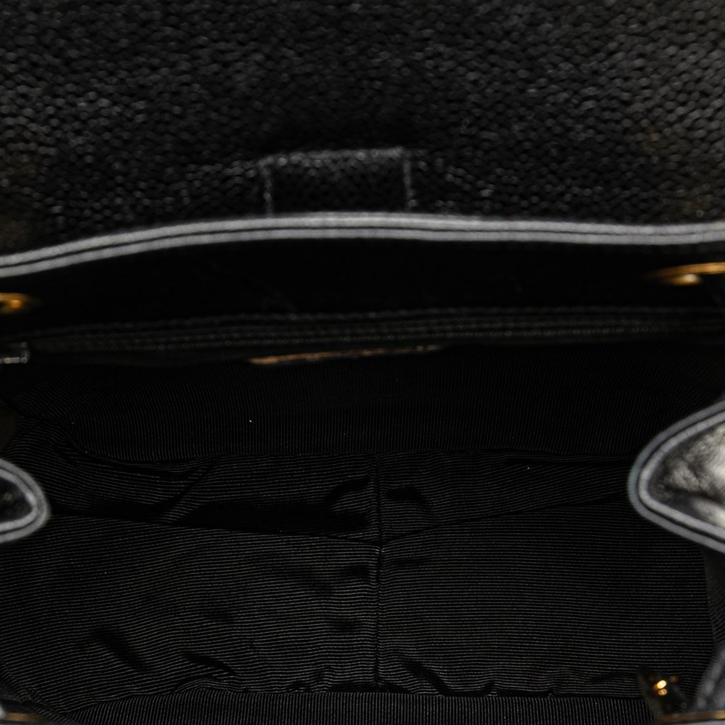 Chanel Caviar Triple CC Backpack - 4