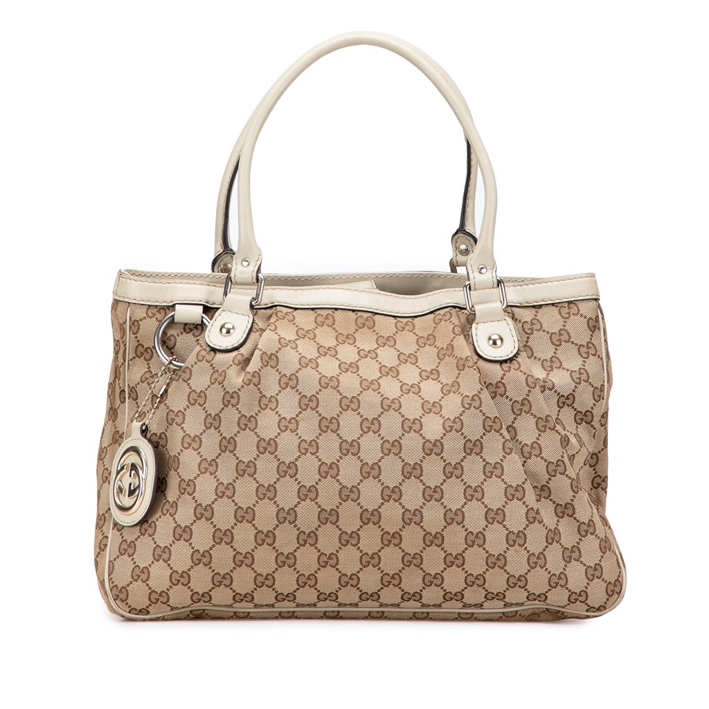 Gucci GG Canvas Sukey Tote