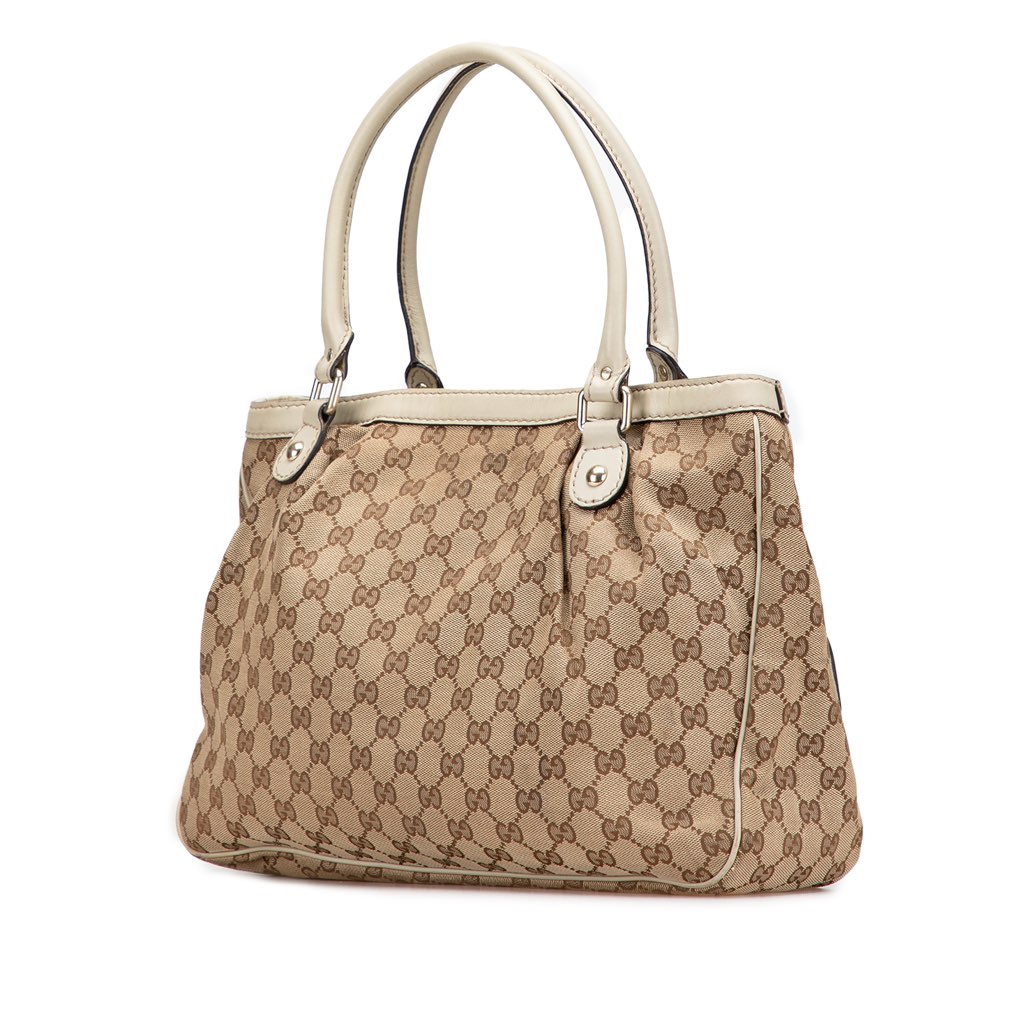 Gucci GG Canvas Sukey Tote - Back view