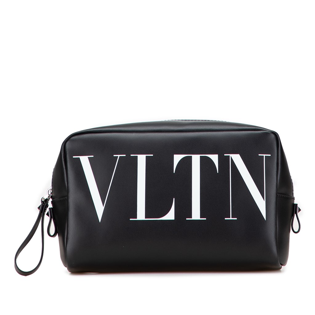 Valentino Leather VLTN Pouch
