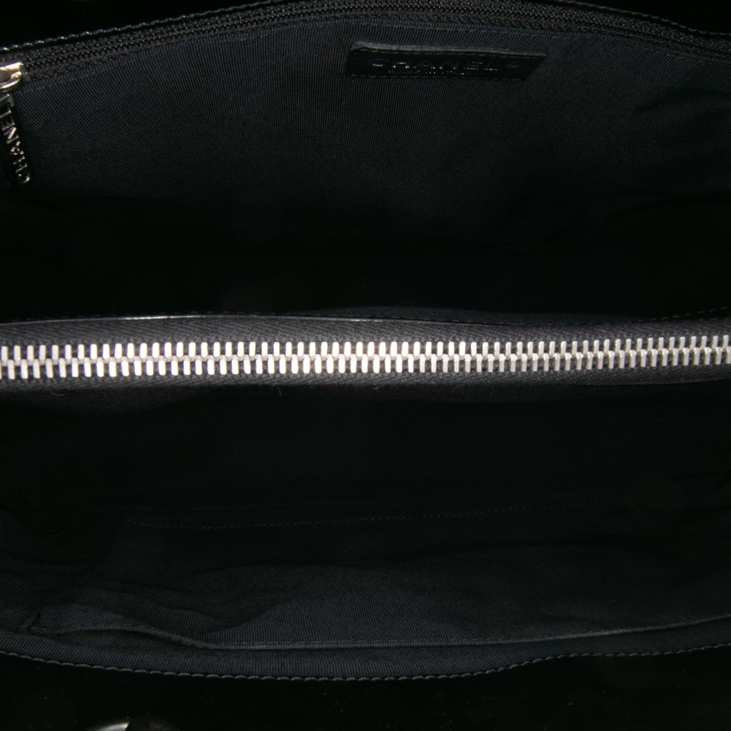 Chanel Patent Grand Shopping Tote - 4