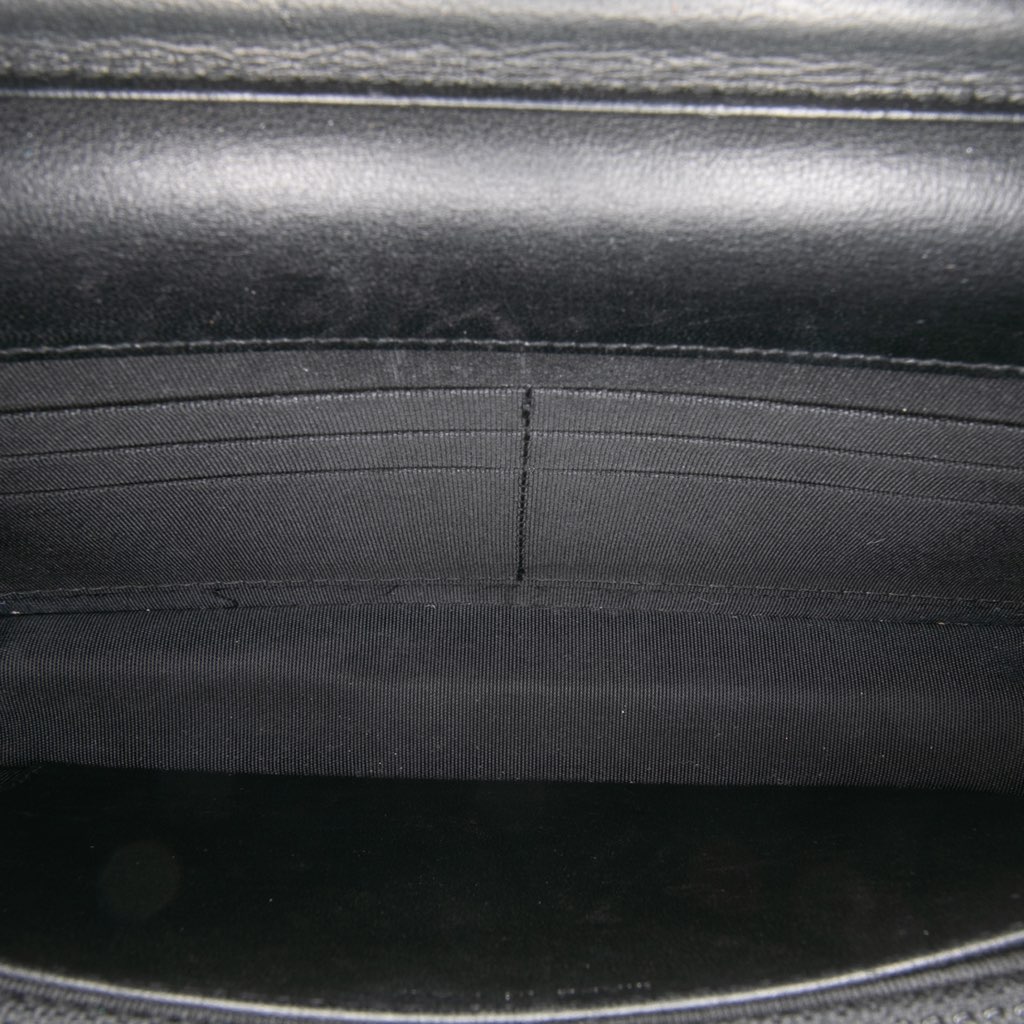 Chanel CC Embossed Lambskin Wallet on Chain - 4