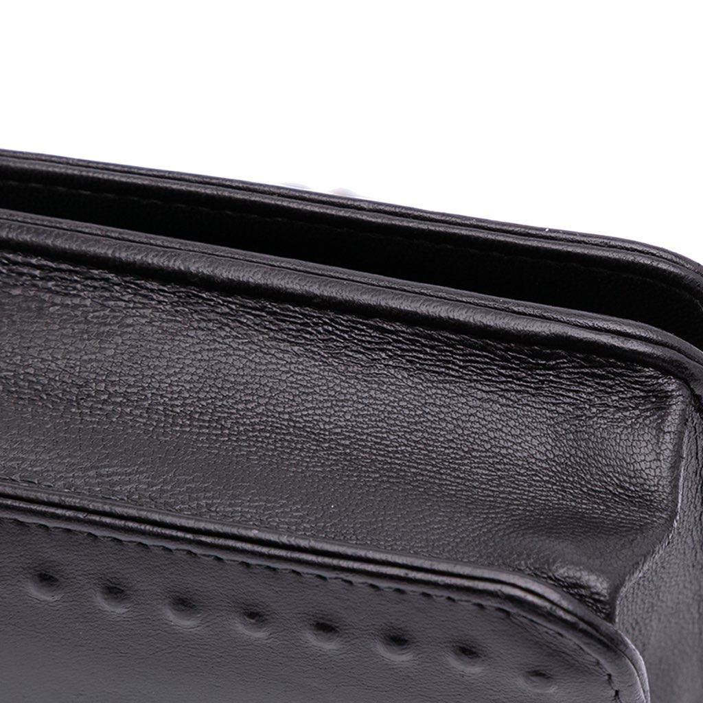 Chanel CC Embossed Lambskin Wallet on Chain - Image 10