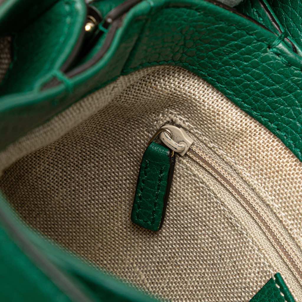 Gucci Small Dollar Calfskin Interlocking G Crossbody - Image 11