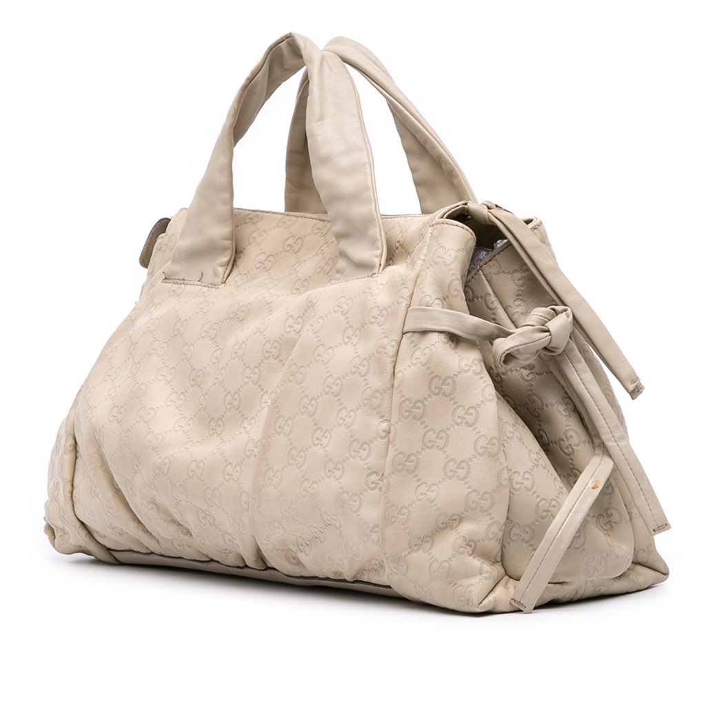 Gucci Medium Guccissima Hysteria Tote - Back view