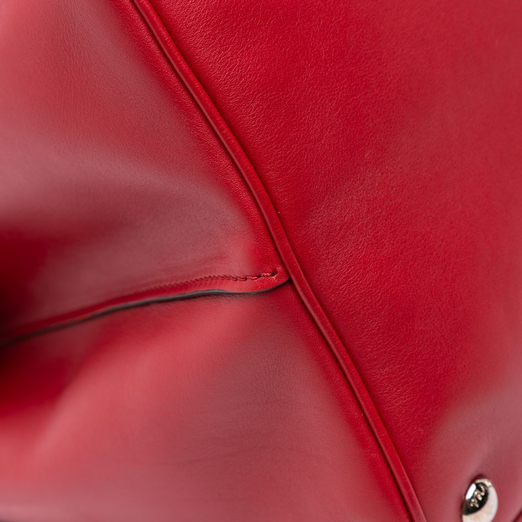 Prada Large City Calf Double Satchel - Image 10