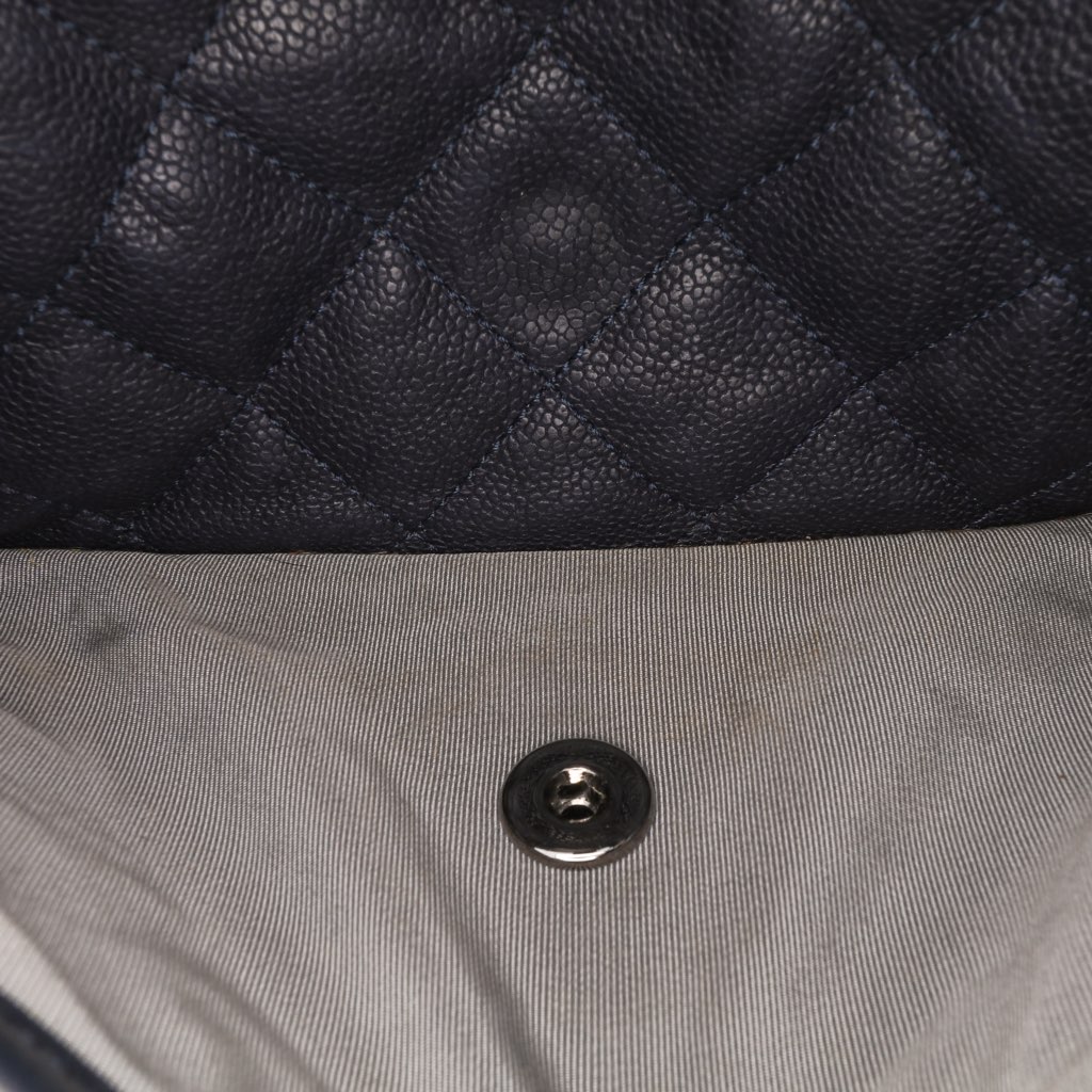 Chanel Medium Quilted Calfskin French Riviera Flap - 5