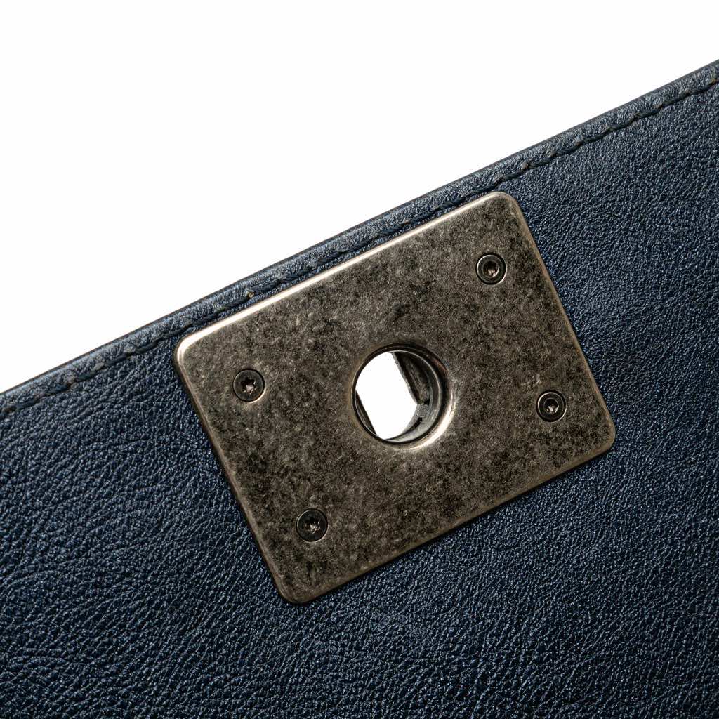 Chanel Old Medium Quilted Lambskin Boy Flap - Image 10