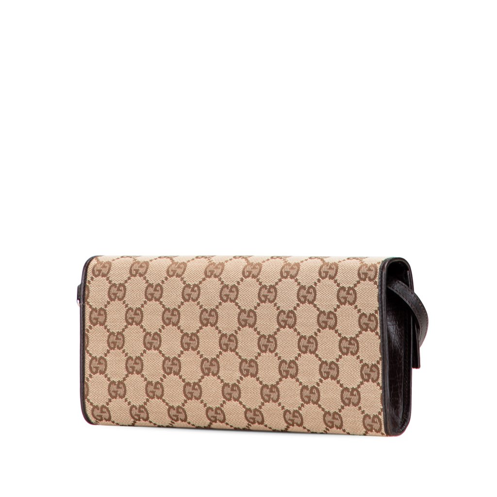 Gucci GG Canvas Bamboo Bar Crossbody - 2
