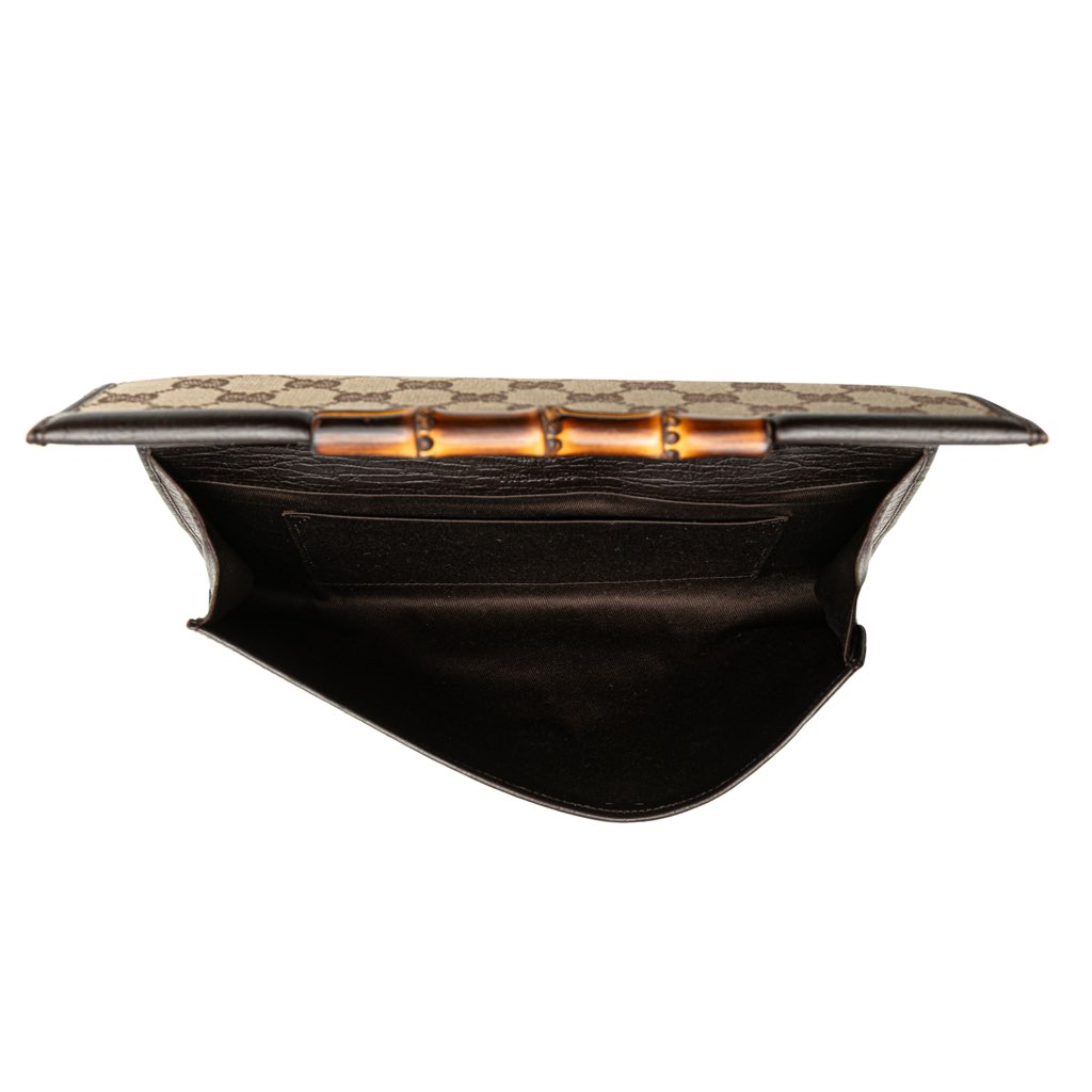 Gucci GG Canvas Bamboo Bar Crossbody - 4