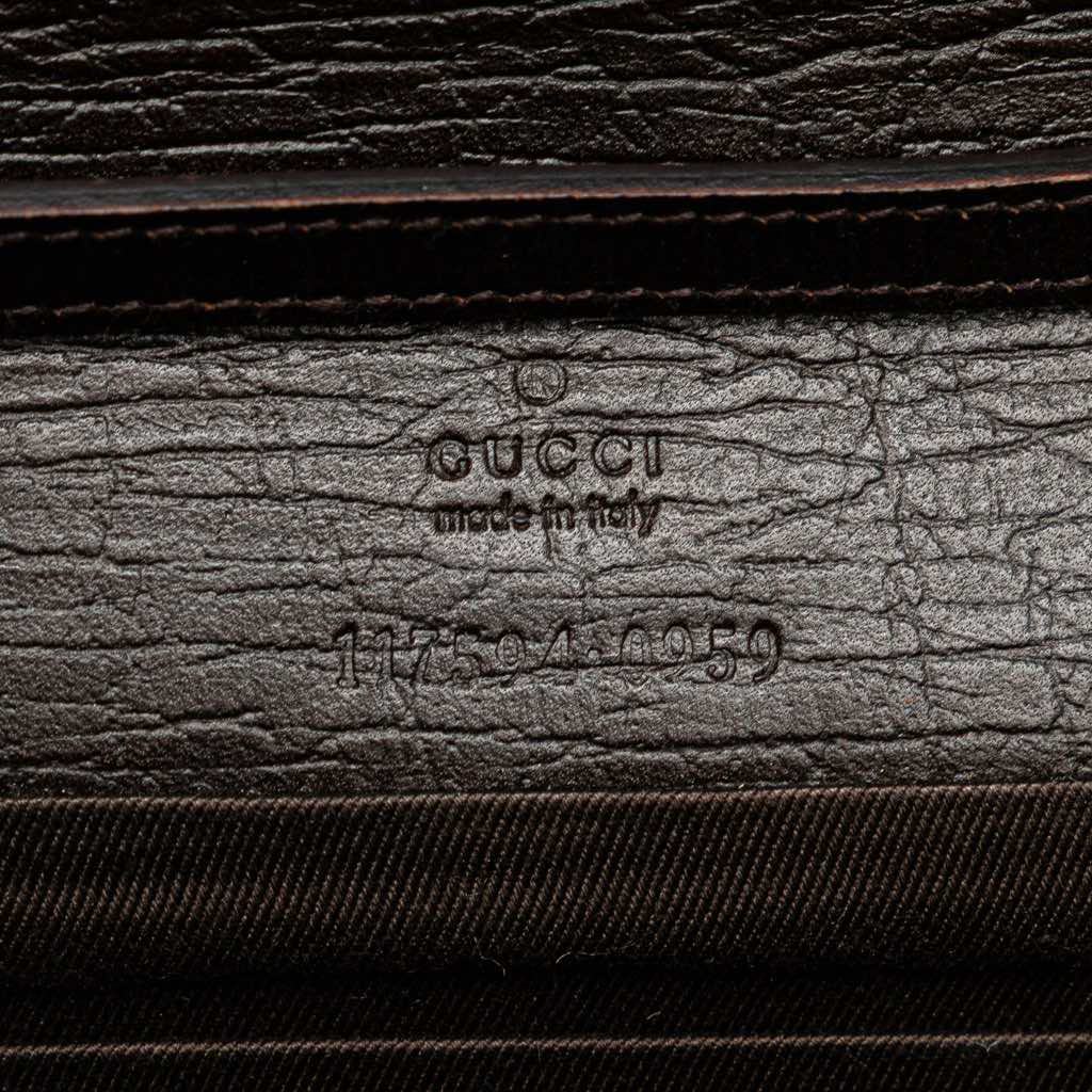 Gucci GG Canvas Bamboo Bar Crossbody - 5