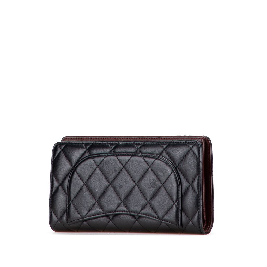 Chanel CC Quilted Caviar Long Wallet - 2