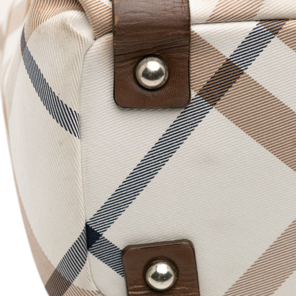 Burberry Supernova Check Canvas Tote - Detail 1