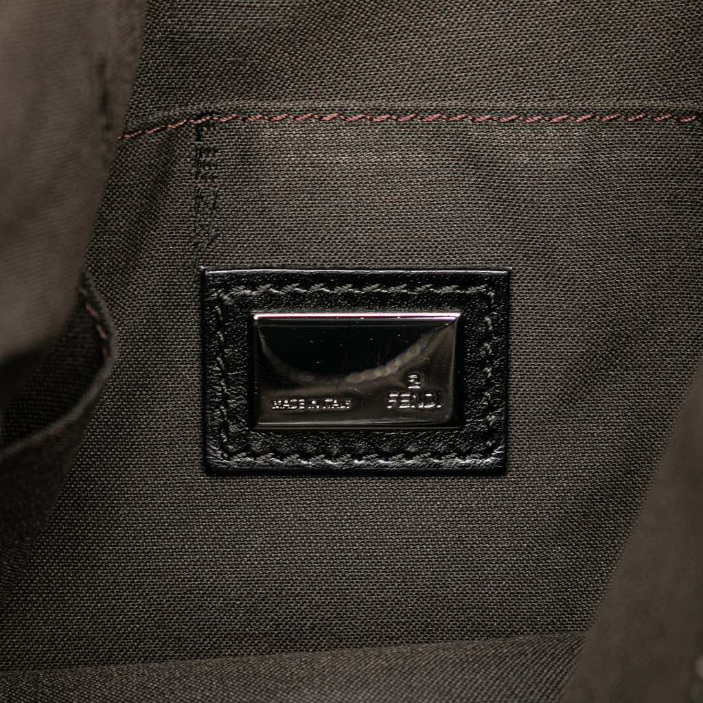 Fendi Zucchino Canvas Crossbody - Side view