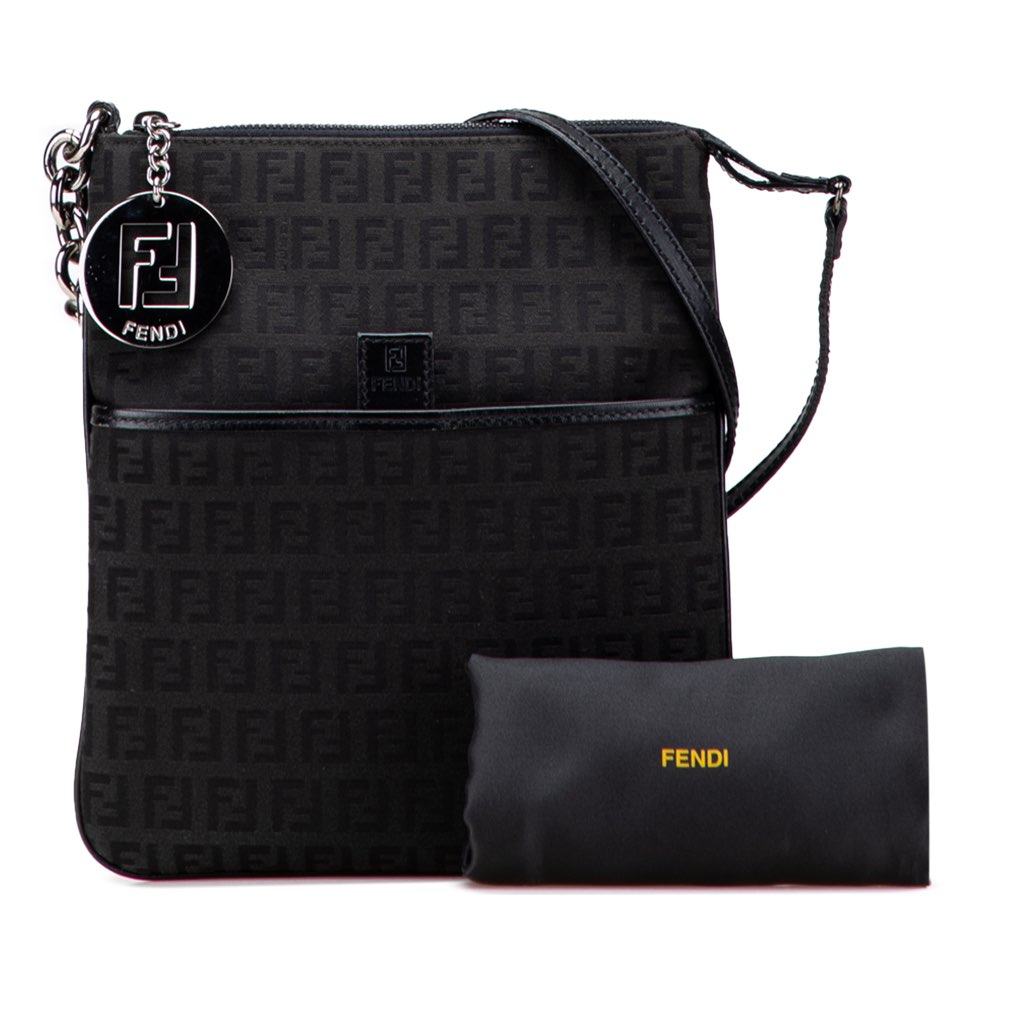 Fendi Zucchino Canvas Crossbody - Image 12