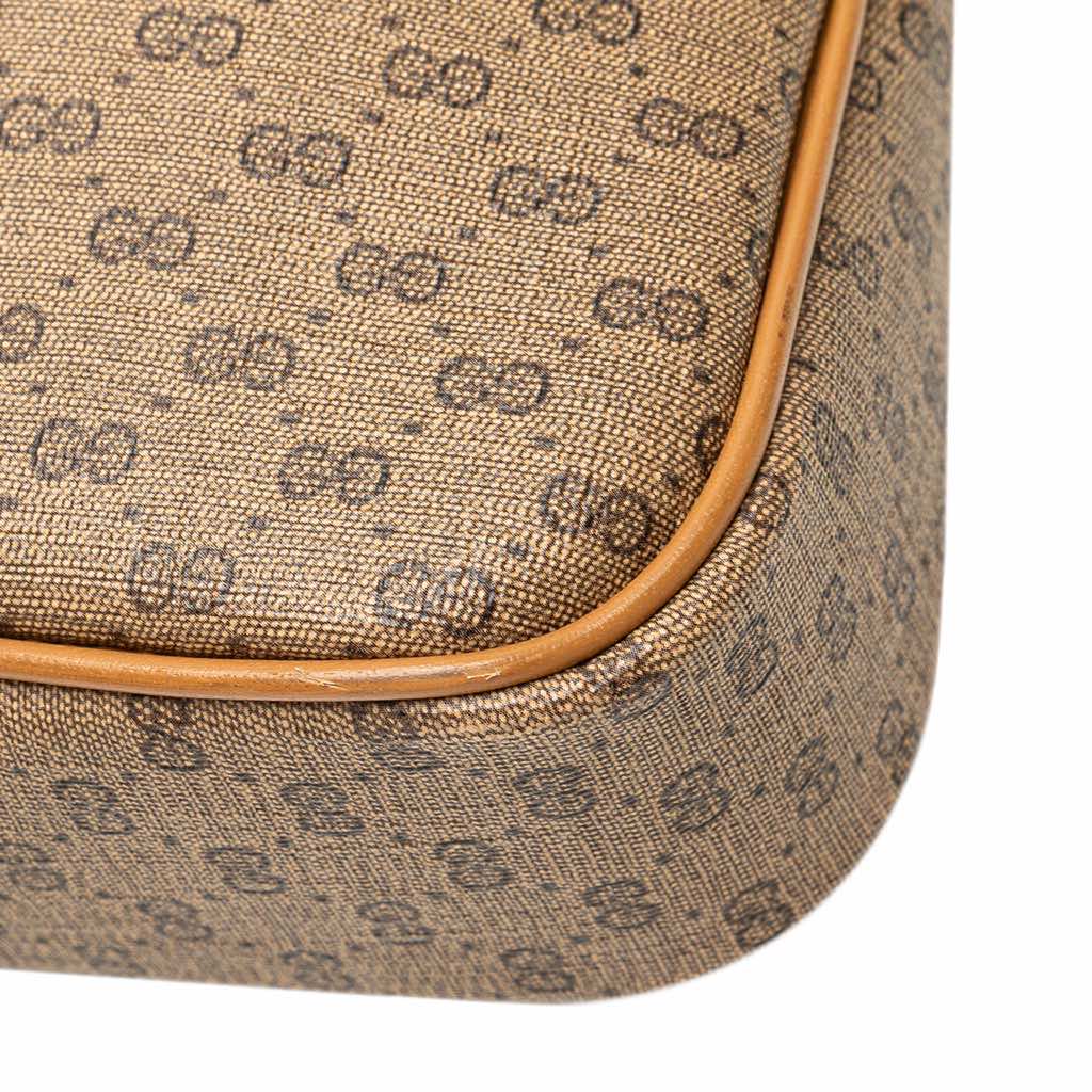 Gucci Micro GG Coated Canvas Travel Toiletry Cosmetic Pouch - Image 13