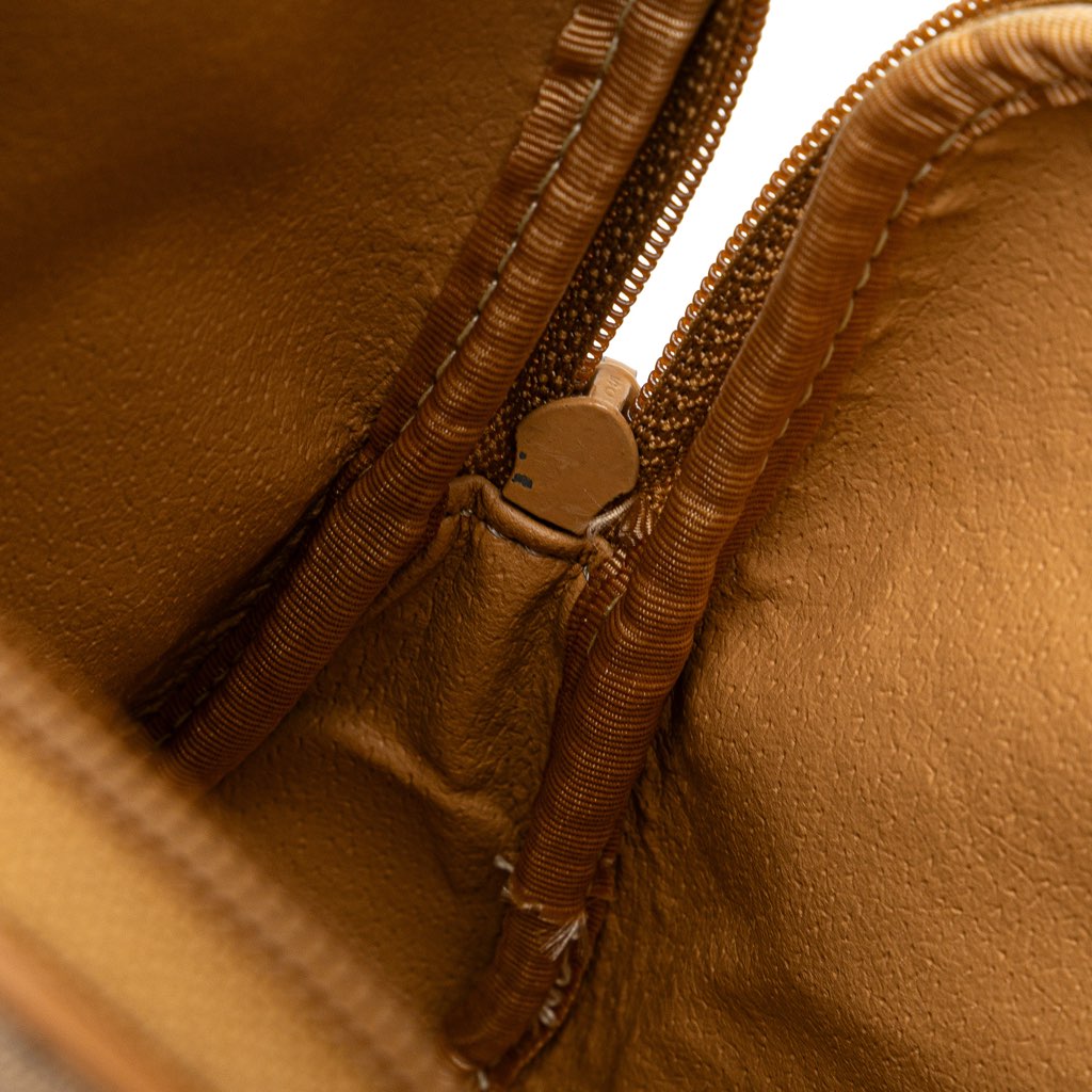 Gucci Micro GG Coated Canvas Travel Toiletry Cosmetic Pouch - Side view