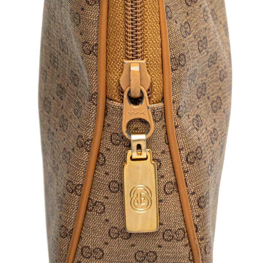 Gucci Micro GG Coated Canvas Travel Toiletry Cosmetic Pouch - Image 11