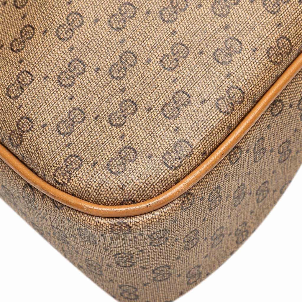 Gucci Micro GG Coated Canvas Travel Toiletry Cosmetic Pouch - Image 12