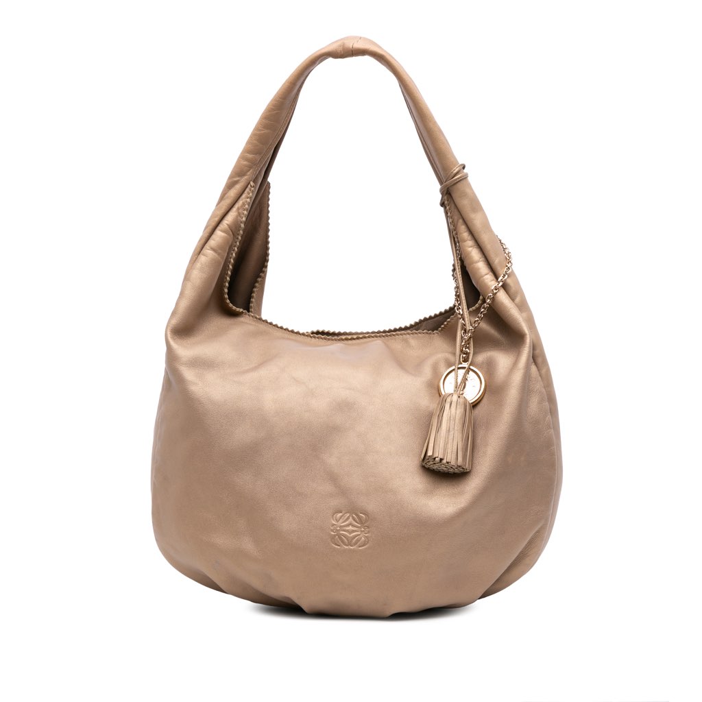 Loewe Anagram Nappa Tassel Hobo