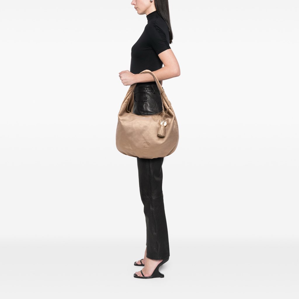 Loewe Anagram Nappa Tassel Hobo - Image 13