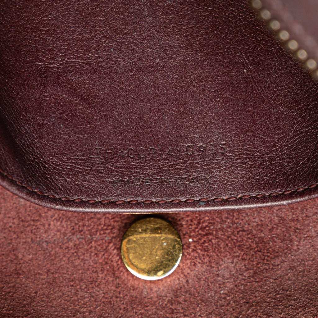 Saint Laurent Baby Leather Monogram Downtown Cabas Satchel - Detail 1