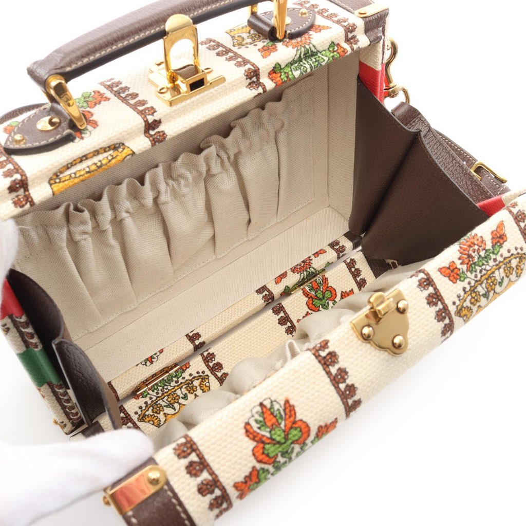 Gucci 100 Centennial Canvas Music Is Mine Beauty Case - Image 6