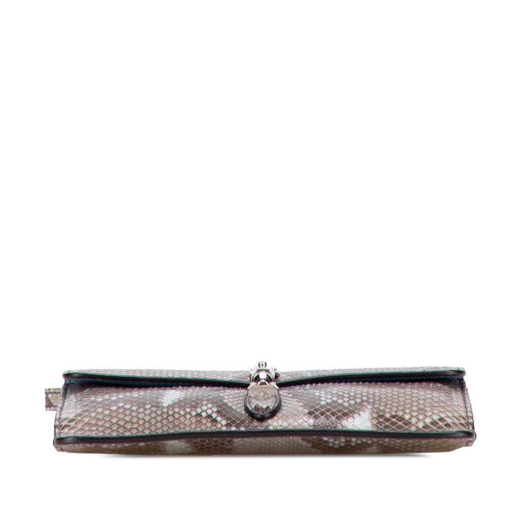 Gucci Python Soft Jackie Convertible Crossbody - 3